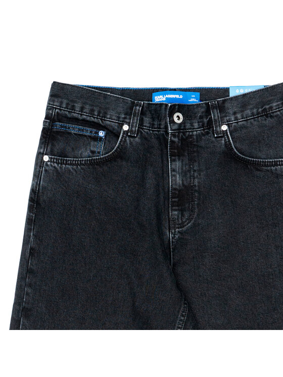 KARL LAGERFELD KARL LAGERFELD Jeansy a1m101211cf Czarny Regular Fit