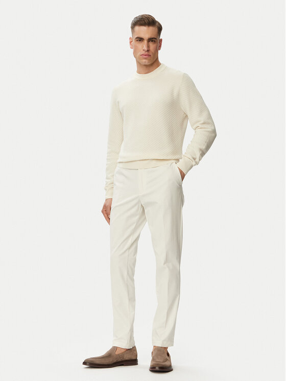BOSS BOSS Светр H-Lofranco 50565565 Кремовий Regular Fit