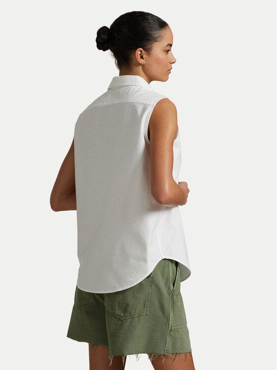 Polo Ralph Lauren Polo Ralph Lauren Särk 211968992001 Valge Classic Fit