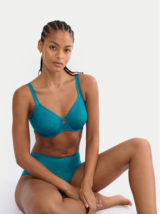 Triumph Triumph Podprsenka s kosticami Signature Sheer 10215906 Modrá