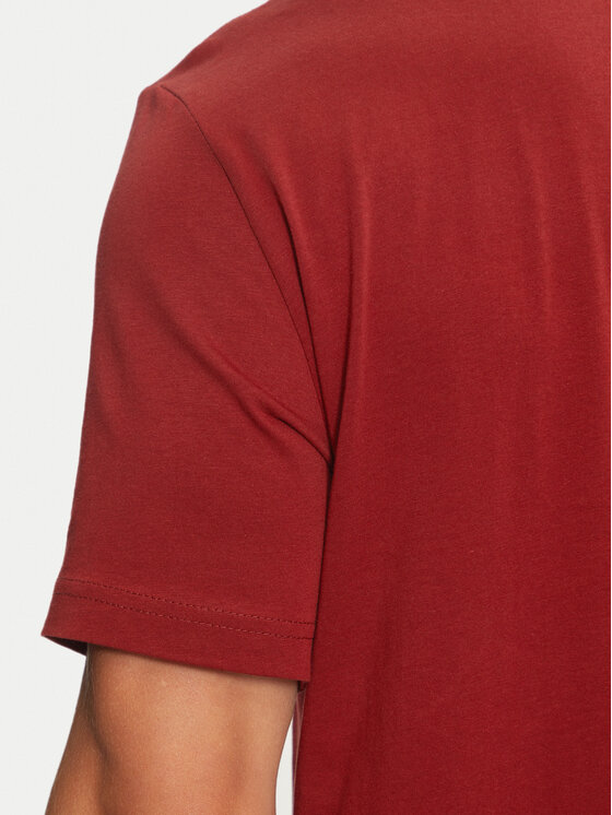 Mustang Mustang T-Shirt Austin 1014695 Rot Regular Fit