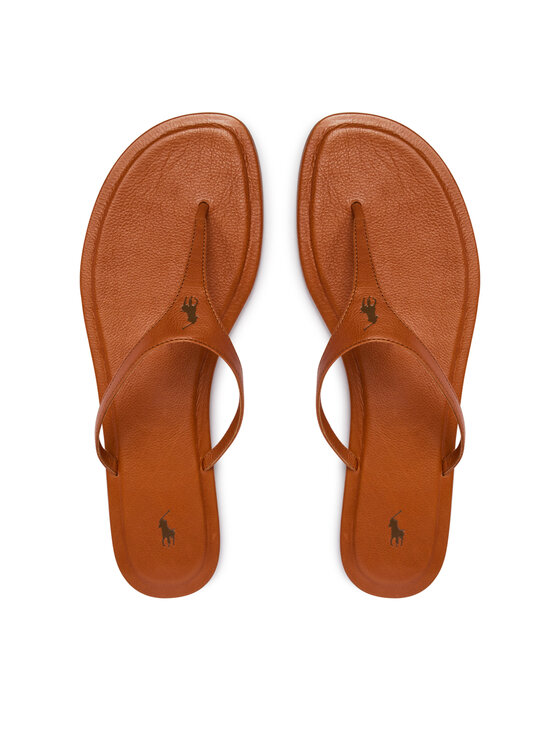 Polo Ralph Lauren Polo Ralph Lauren Čības uz pirksta 818P08374002 Brūns