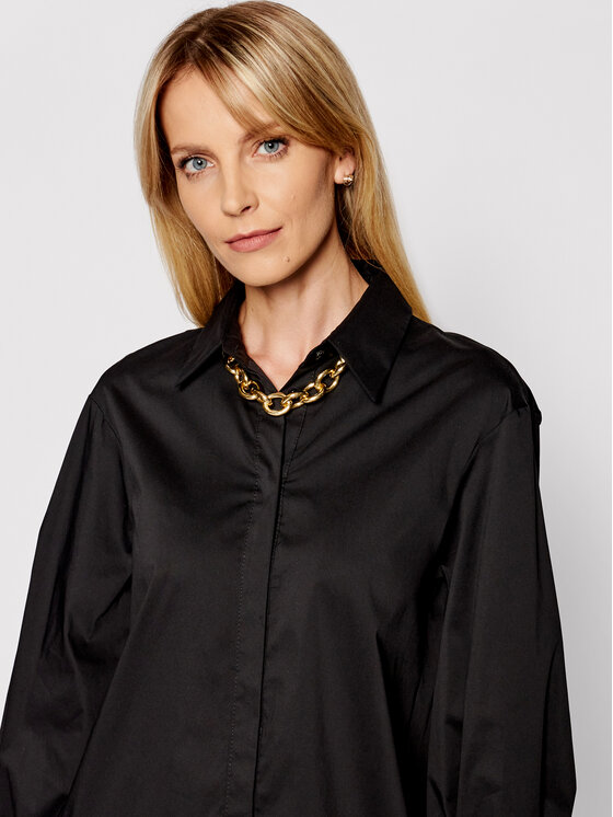 Imperial Imperial Marškiniai CJM0BBE Juoda Regular Fit