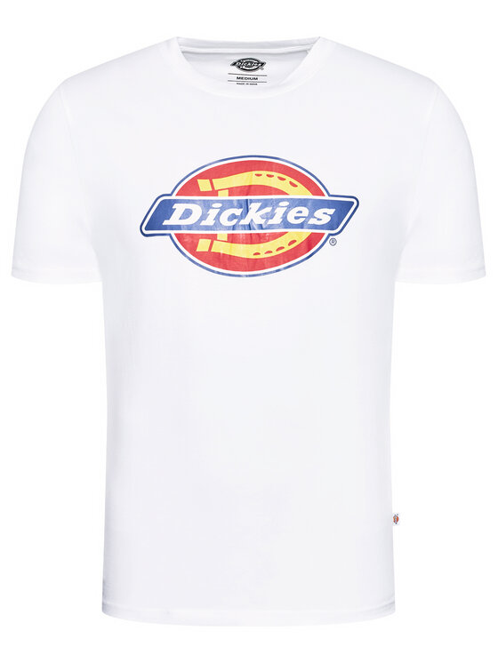 Dickies Dickies T-shirt Icon Logo DK0A4XC9WHX1 Bianco Regular Fit