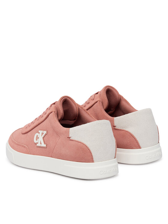 Calvin Klein Calvin Klein Sneakersy Low Pro Cups Wt Suede Mg HW0HW03144 Růžová