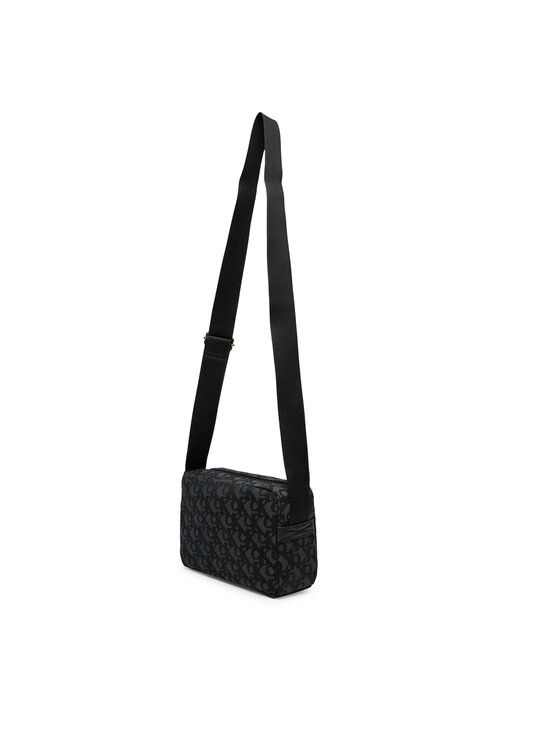 Calvin Klein Calvin Klein Taška cez rameno Unstructured Monogram Camera Bag LV04G3179G Čierna