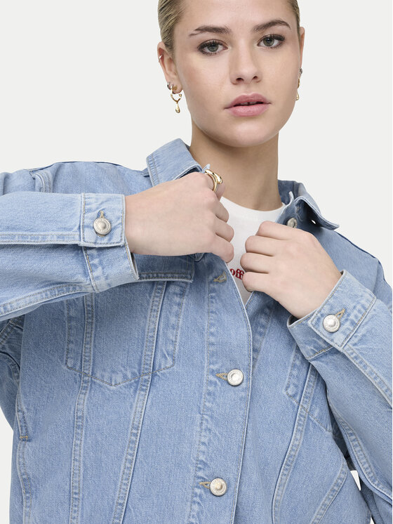 ONLY ONLY Τζιν μπουφάν Harper 15363548 Μπλε Regular Fit