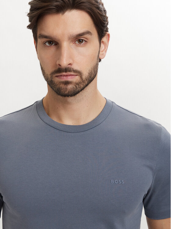 BOSS BOSS T-Shirt Thompson 01 50468347 Niebieski Regular Fit