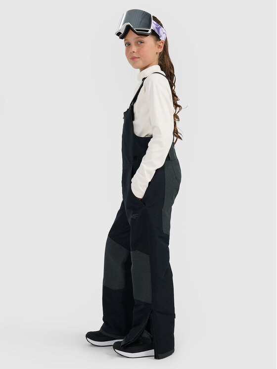 4F 4F Spodnie snowboardowe SNOWBOARD Czarny Regular Fit