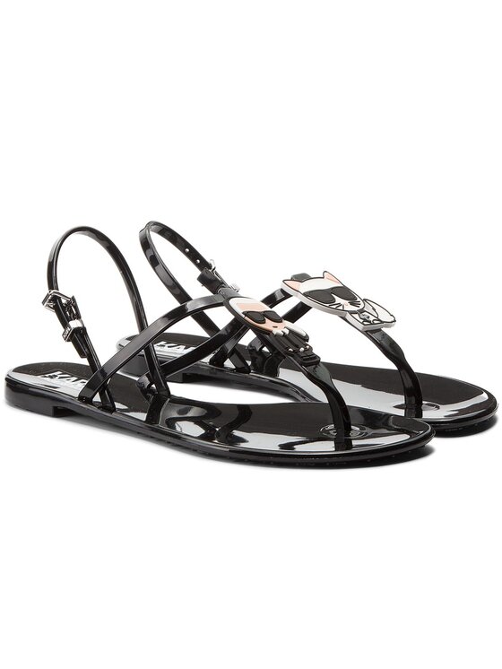 KARL LAGERFELD KARL LAGERFELD Sandale KL80002 Negru