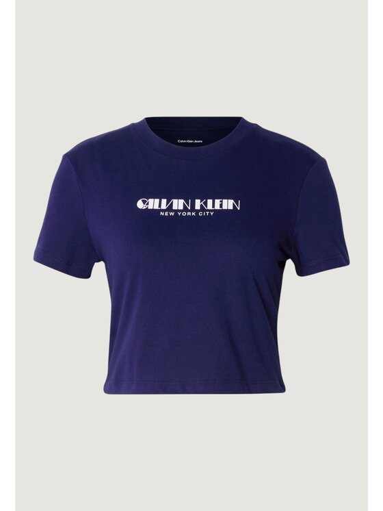Calvin Klein Jeans Calvin Klein Jeans T-shirt LV047E823G Blu Casual Fit