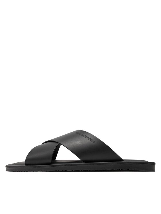 KARL LAGERFELD KARL LAGERFELD Klapki KL70214 Czarny