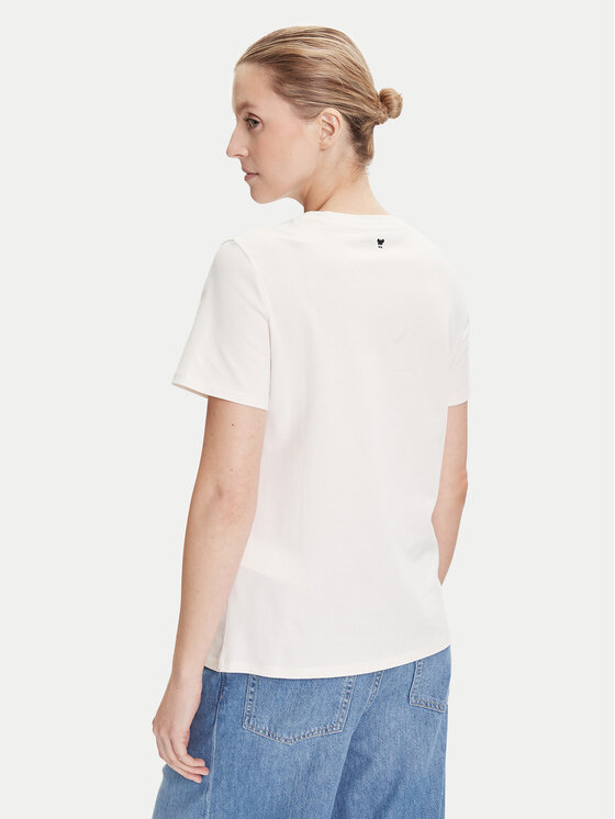 Weekend Max Mara Weekend Max Mara Tricou Guglia 2525976031 Écru Regular Fit
