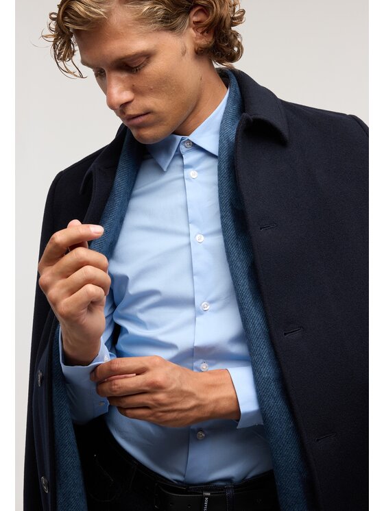 Trussardi Trussardi Koszula 5004N000052N004 Turkusowy Regular Fit