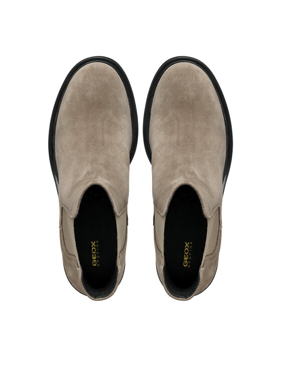 Geox Geox Kotníková obuv s elastickým prvkem D Damiana D16QCE 022NH C6029 Béžová
