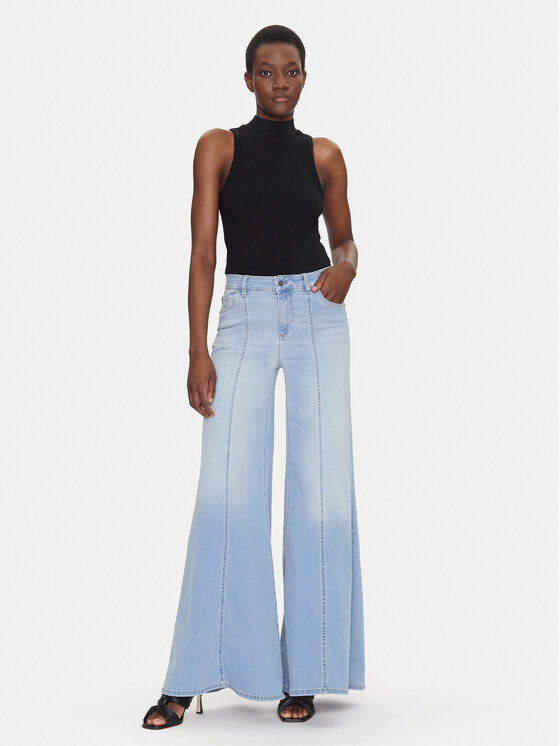 Liu Jo Liu Jo Jeans hlače UA5162 DS800 Modra Regular Fit