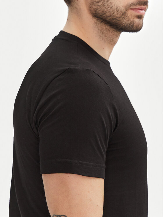 EA7 Emporio Armani EA7 Emporio Armani T-krekls 7M000224 AF10375 MC156 Melns Regular Fit
