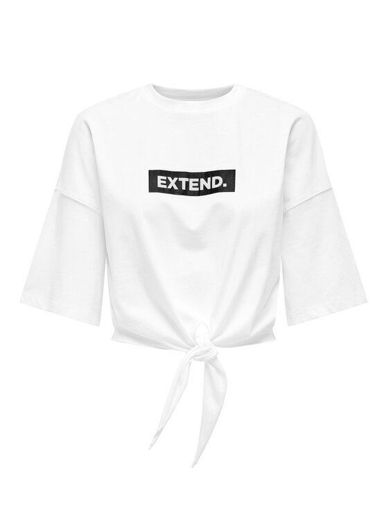 ONLY ONLY T-särk Serena 15343356 Valge Regular Fit
