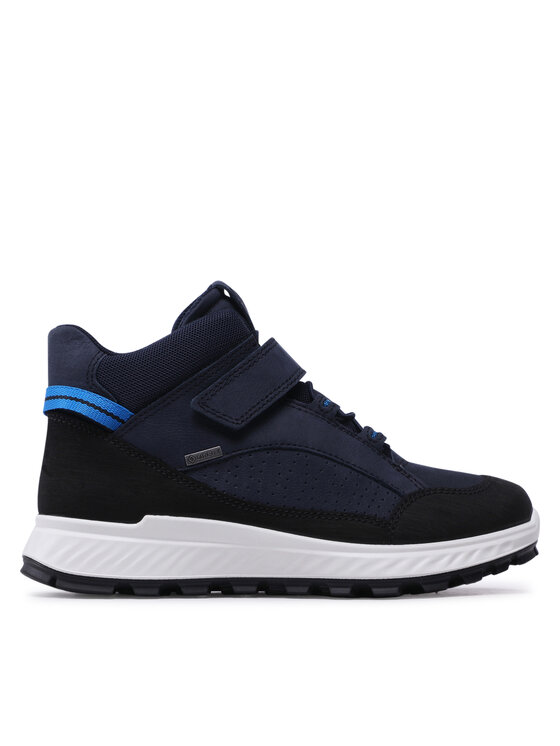 ECCO ECCO Sneakersy GORE-TEX Exostrike Kids 76194360159 Tmavomodrá