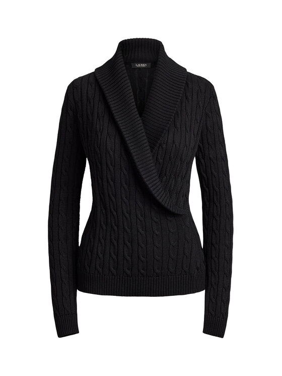 LAUREN RALPH LAUREN LAUREN RALPH LAUREN Светр 200P14042001 Чорний Relaxed Fit