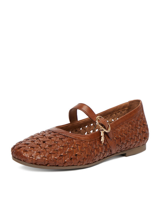 U.S. Polo Assn. U.S. Polo Assn. Baleríny EO-LARISA001W/6L1 Světle hnědá