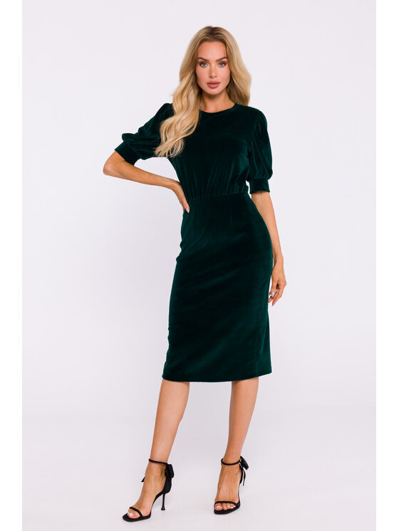 Made of Emotion Made of Emotion Abito da sera M827 Verde Premium Fit