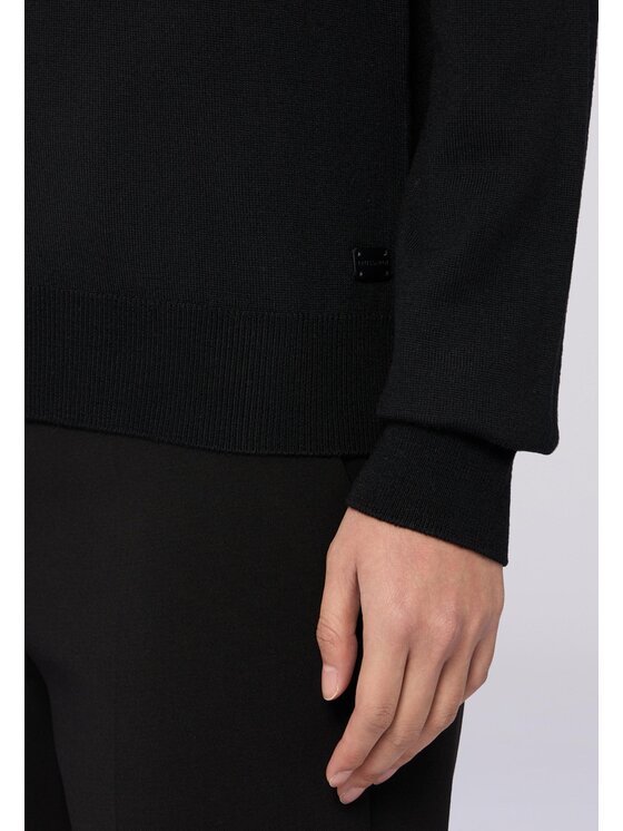 Trussardi Trussardi Cardigan M0106001164N033 Nero Regular Fit