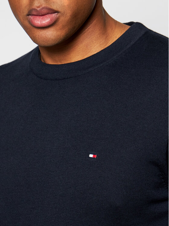 Tommy Hilfiger Tommy Hilfiger Džemper MW0MW04978 Tamnoplava Regular Fit