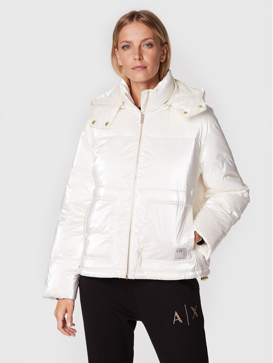 Armani Exchange Armani Exchange Giacca di transizione 6LYB25 YN3HZ 1130 Bianco Regular Fit