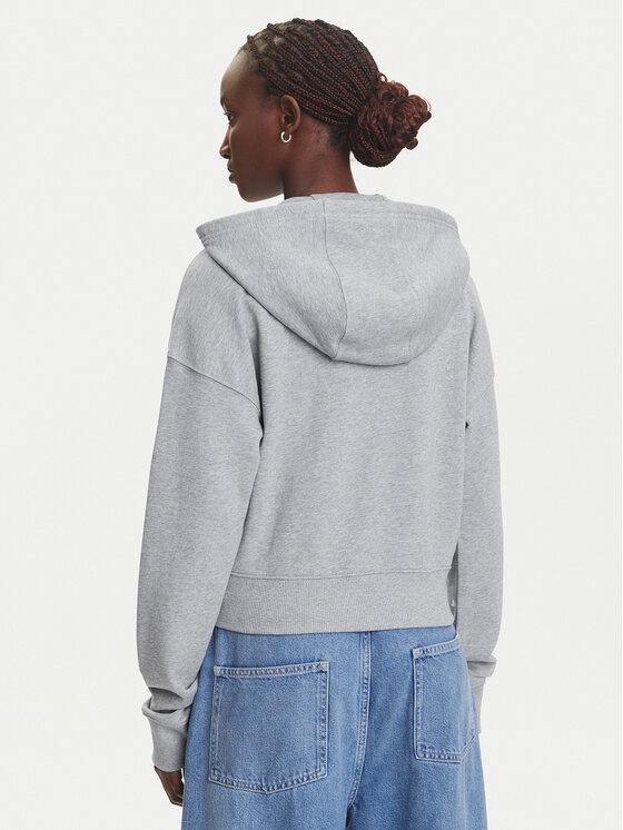 Tommy Jeans Tommy Jeans Mikina DW0DW21147 Šedá Boxy Fit
