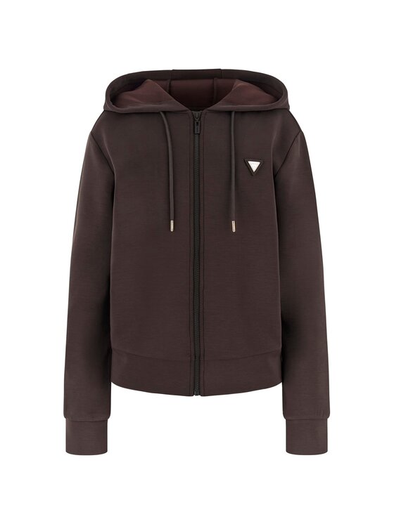 Guess Guess Суитшърт V4YQ06 KCAY2 Кафяв Regular Fit