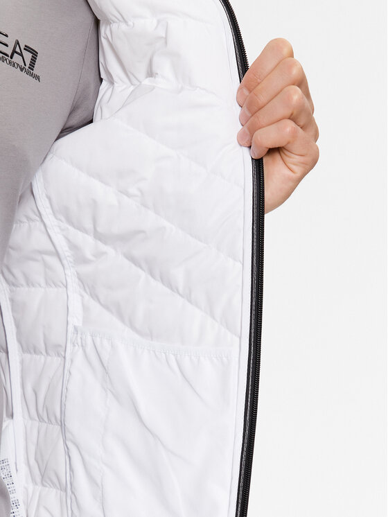 EA7 Emporio Armani EA7 Emporio Armani Vatovaná bunda 8NPB14 PNE1Z 1100 Biela Regular Fit