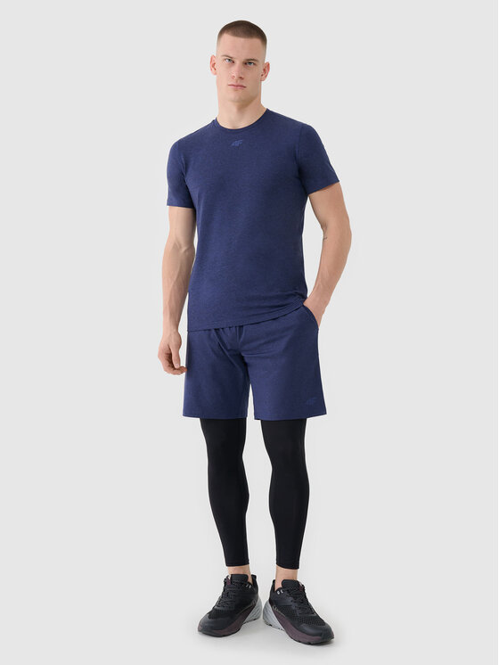 4F 4F Szorty sportowe MULTI ACTIVE Granatowy Regular Fit