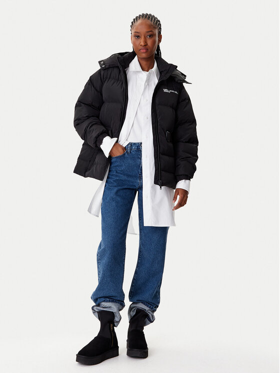 Karl Lagerfeld Jeans Karl Lagerfeld Jeans Зимно яке A3W15023 Черен Regular Fit