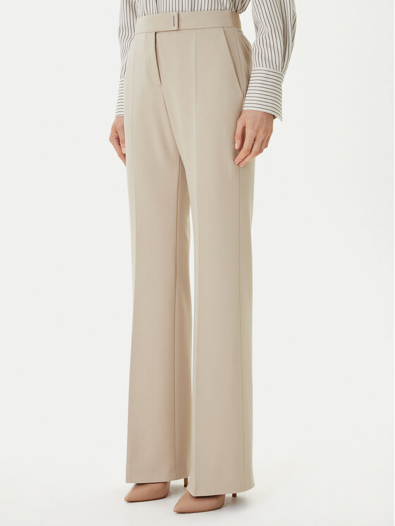 BOSS BOSS Pantaloni din material Talia4 50551907 Bej Relaxed Fit