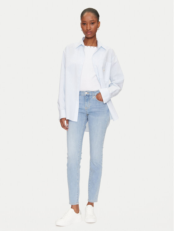 Tommy Jeans Tommy Jeans Traperice Spohie DW0DW20649 Plava Skinny Fit