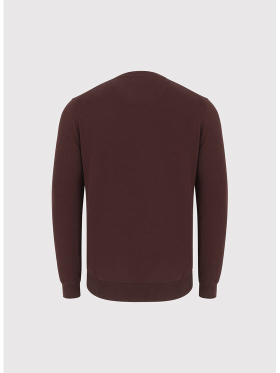 Pako Lorente Pako Lorente Sweter P26WN-2X-010 Brązowy Straight Fit