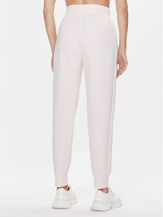 Guess Guess Παντελόνι φόρμας Logo W4RB46 KBYE2 Ροζ Regular Fit