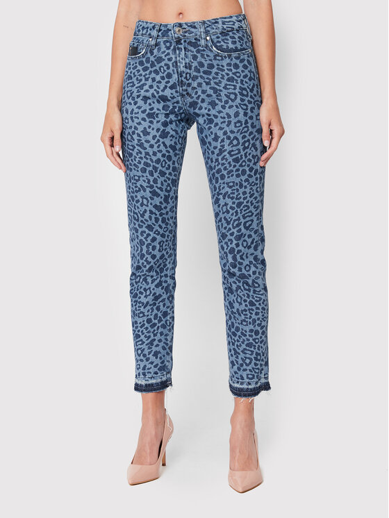 Jeans W2YA16 D4MS7 Blu Straight Fit