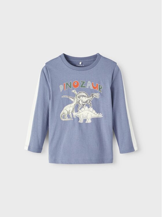NAME IT Bluză 13213233 Albastru Regular Fit