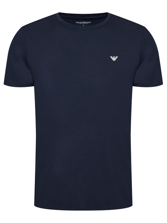 Emporio Armani Emporio Armani T-Shirt 28210 Modrá Comfort Fit
