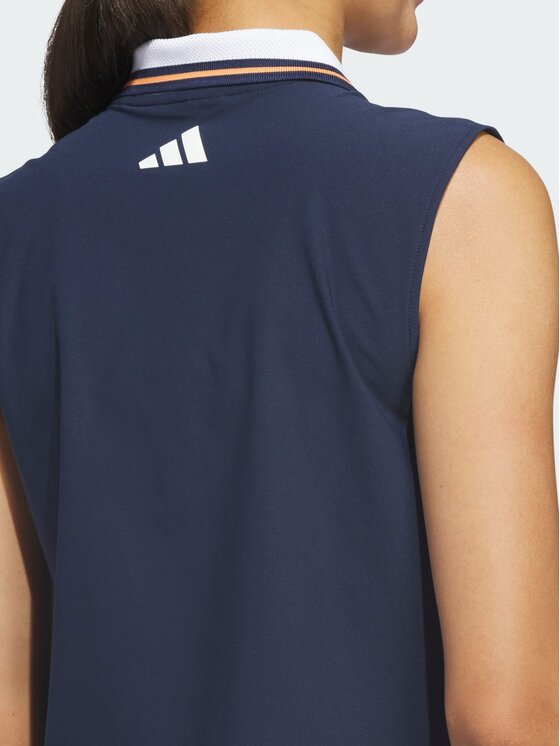 adidas adidas Polo 144109 Błękitny Regular Fit