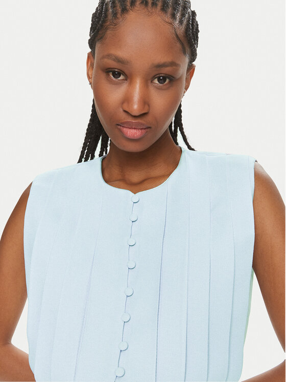 MVP Wardrobe MVP Wardrobe Bodijs MVPE4BO094.0CP0037 Tumši zils Shirt Fit