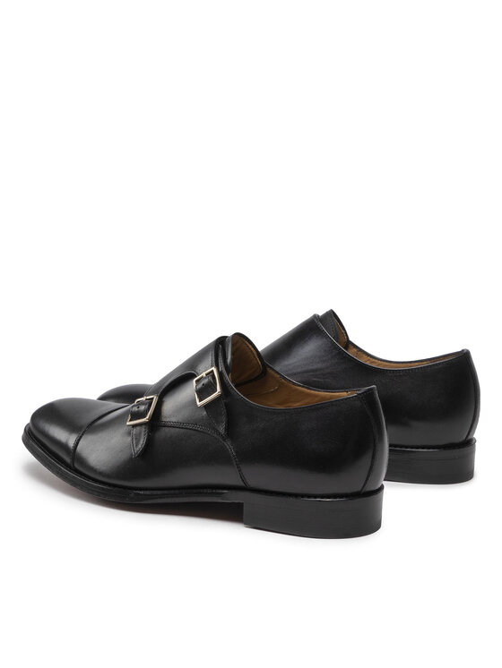 Lord Premium Lord Premium Półbuty Double Monks 5502 Czarny