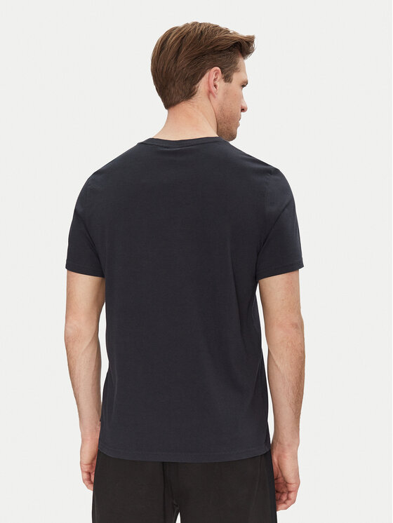 Moose Knuckles Moose Knuckles T-Shirt Conway M15MT760 Granatowy Regular Fit