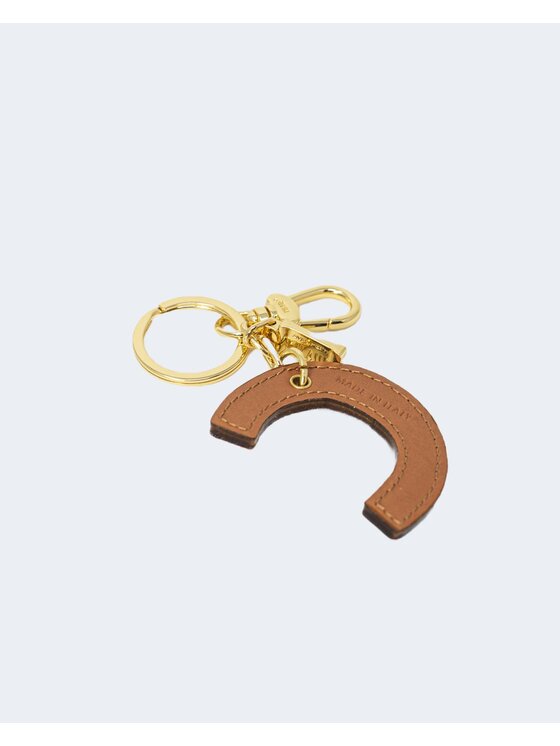 Alviero Martini Prima Classe Alviero Martini Prima Classe Portachiavi LETTERA C Beige