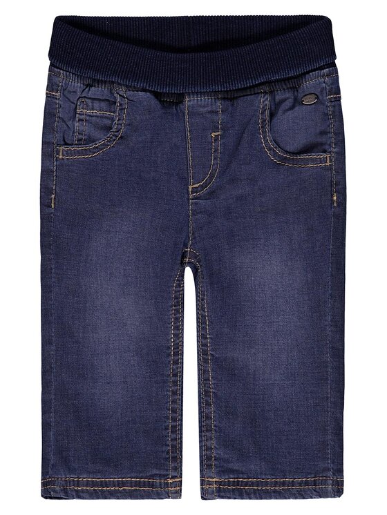 Kanz Kanz Spodnie materiałowe 1846624-0013 Granatowy Basic Fit