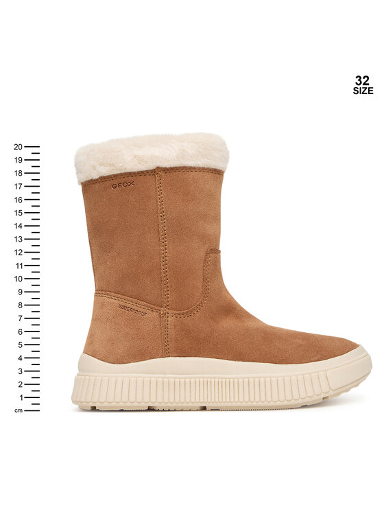 Geox Geox Stiefel J Laquinny Wpf J56NFB 00022 C6627 S Braun