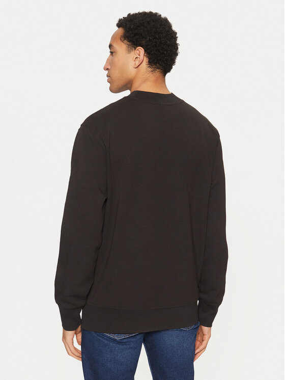 Calvin Klein Jeans Calvin Klein Jeans Mikina Interlock J30J326754 Čierna Regular Fit