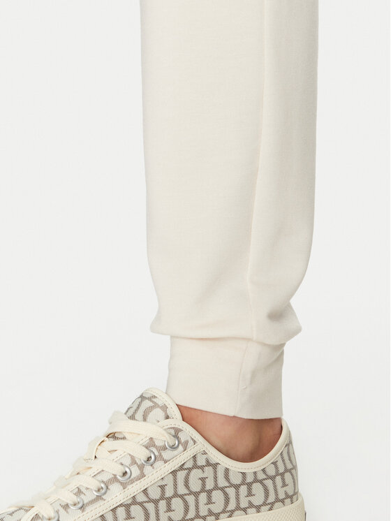 Guess Guess Pantaloni din material O5GB05 KCQP2 Bleumarin Regular Fit